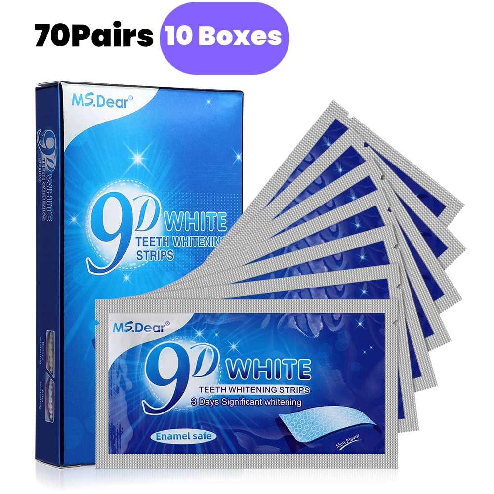 Teeth Whitening Gel Refills - 1/2/3/4/5/10Boxes 9D Gel White Teeth Cleaning