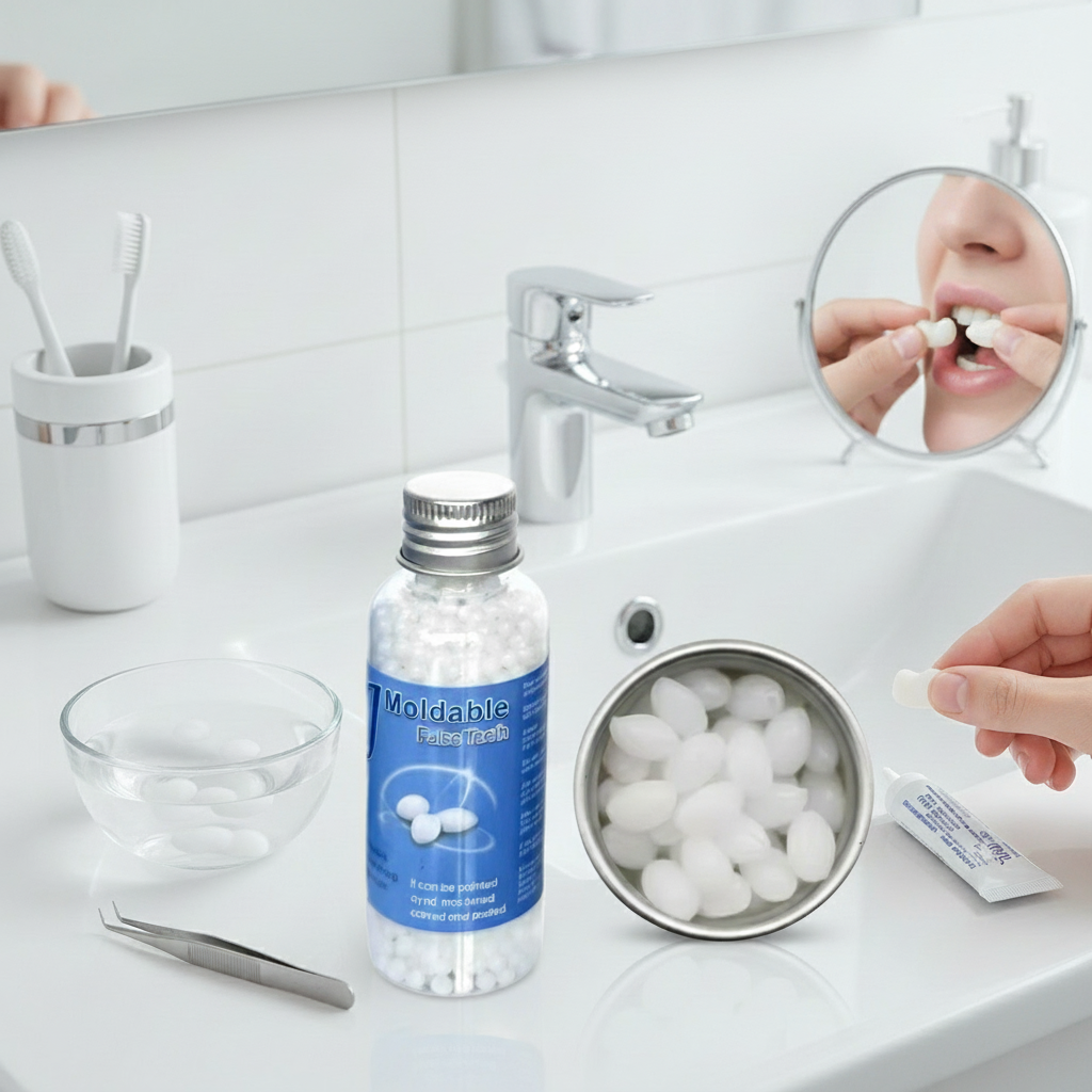 Teeth Whitening Usa - Resin Temporary Tooth Repair Teeth Gaps