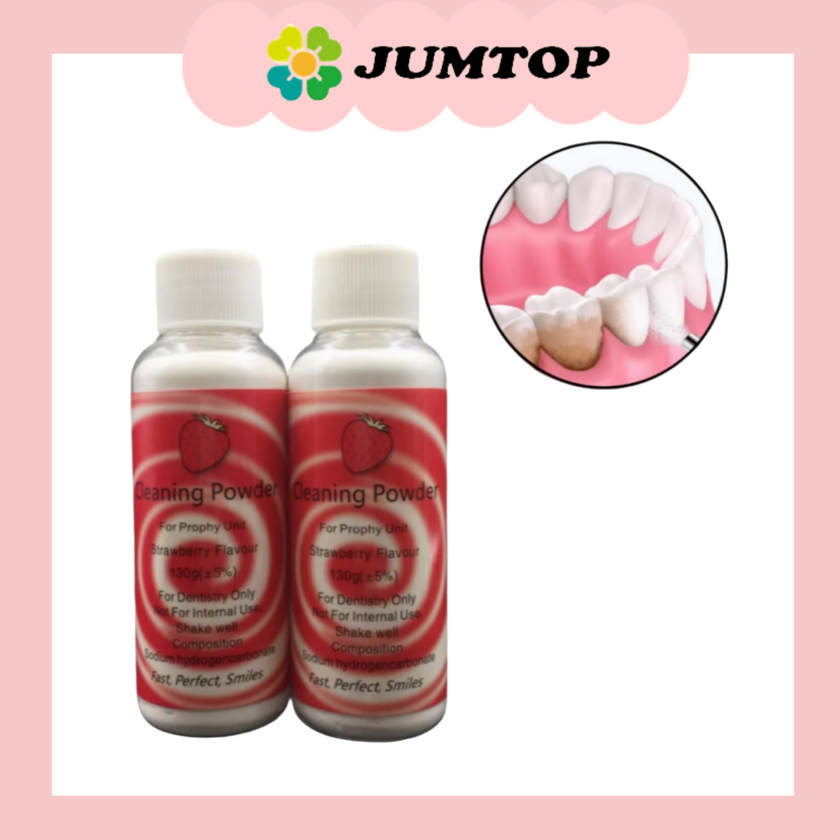 Teeth Whitening Usa - 130G Teeth Whitening Prophy Powder -
