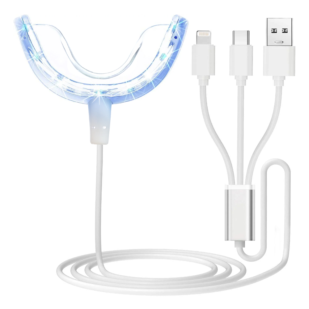 Teeth Whitening Bleach - Teeth Whitening Accelerator Light with Blue