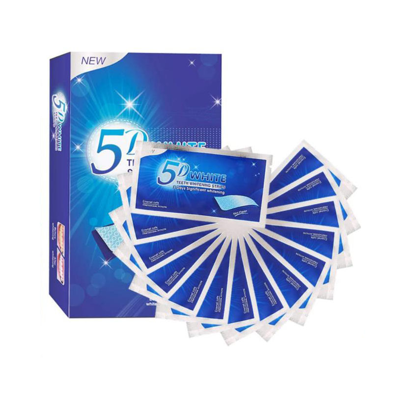 Teeth Whitening Gel Refills - 5D Teeth Whitening Stickers Mint White