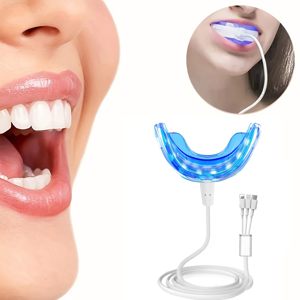 Teeth Whitening From Home - Portable Teeth Whitening Lamp with Enhanced