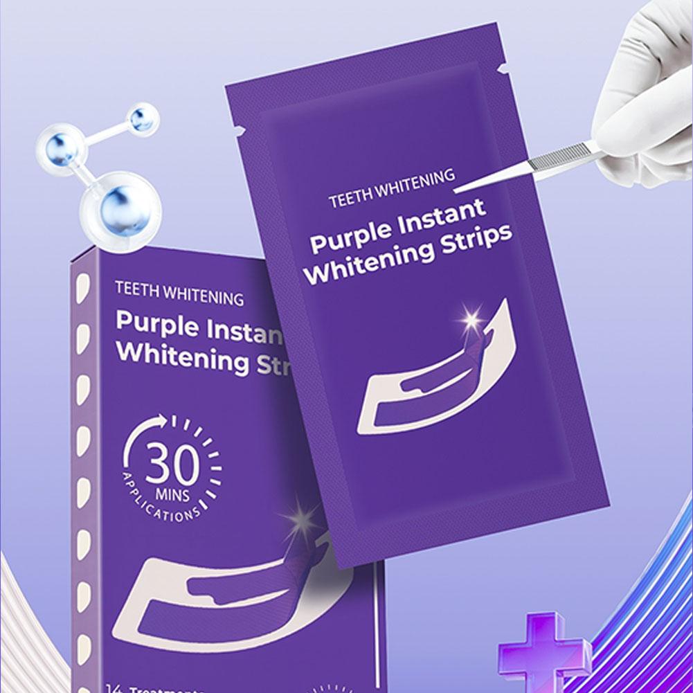 Teeth Whitening Home Kit - V34 Teeth Whitening Strips - Enamel