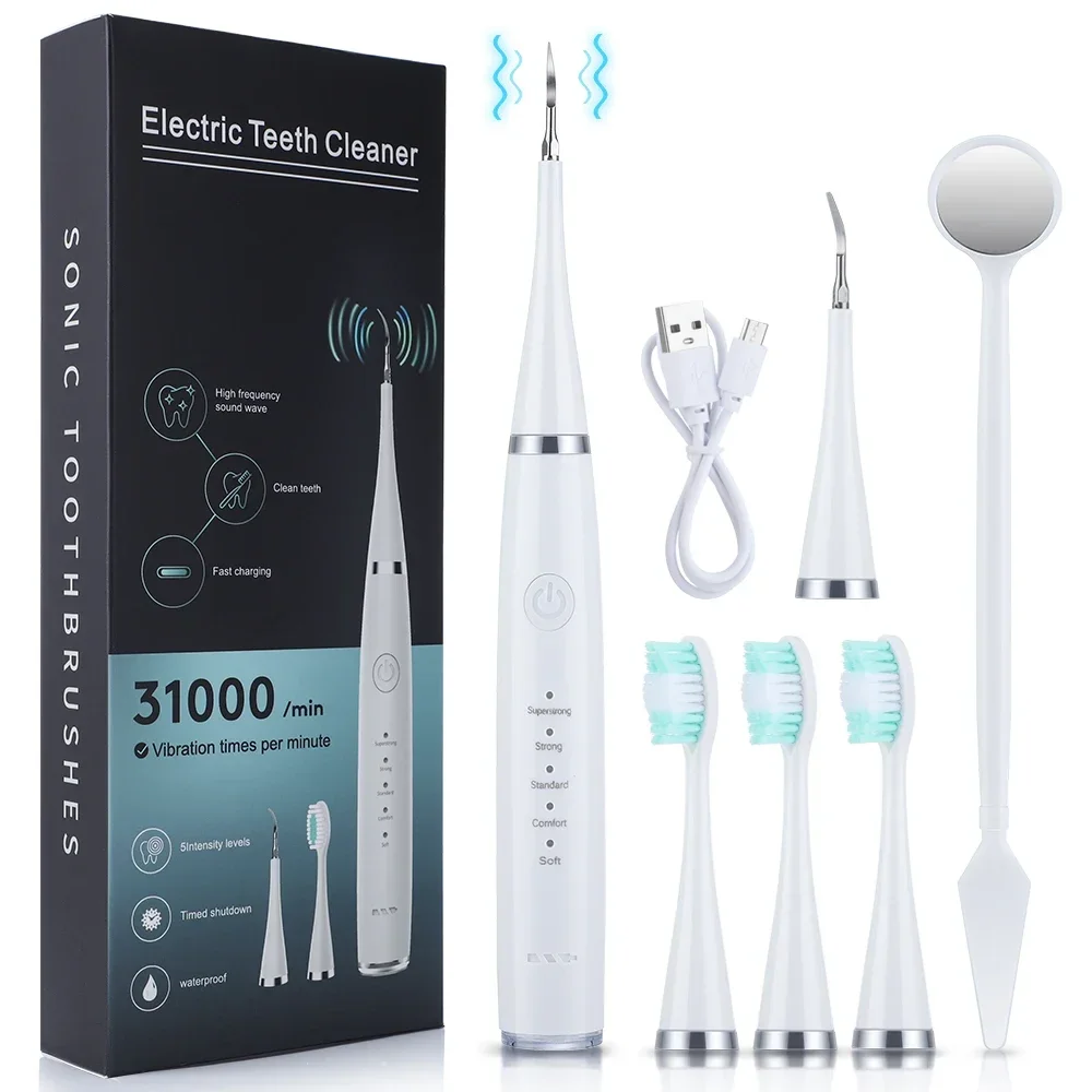 Ultrasonic scaler for teeth cl - đánh giá và giá Teeth Whitening Kit Professional