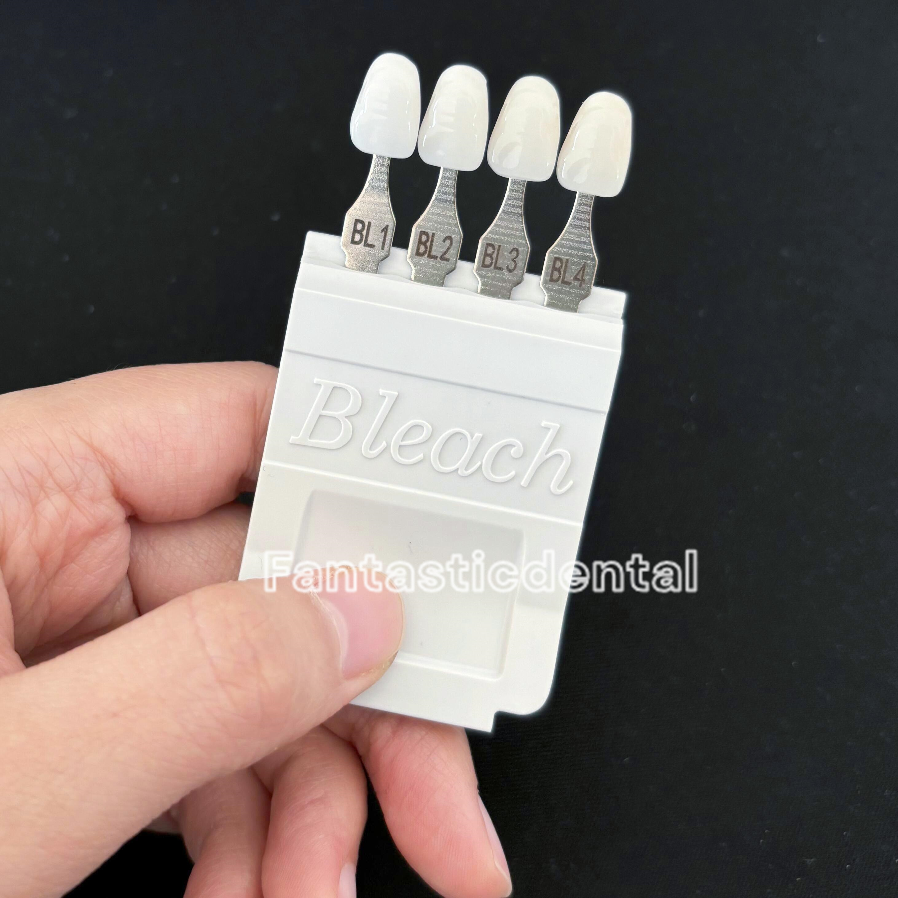 4 Colors Dental Bleached Shade - đánh giá và giá Teeth Whitening Bleach