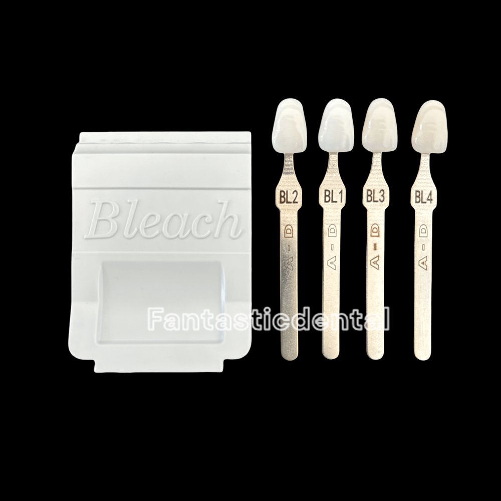 4 Colors Dental Bleached Shade - đánh giá và giá Teeth Whitening Bleach