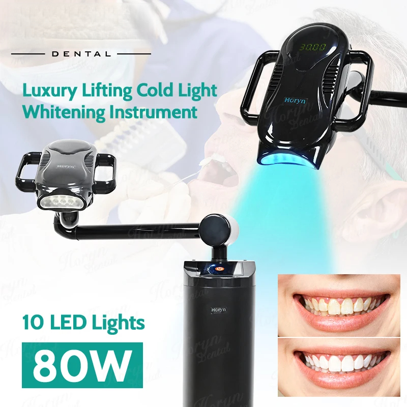 80W Lift Type Dental Cold Ligh - đánh giá và giá Teeth Whitening Bleach