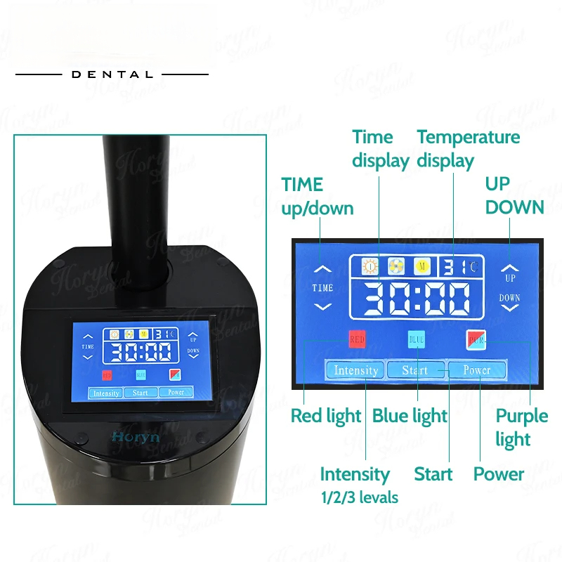 80W Lift Type Dental Cold Ligh - đánh giá và giá Teeth Whitening Bleach
