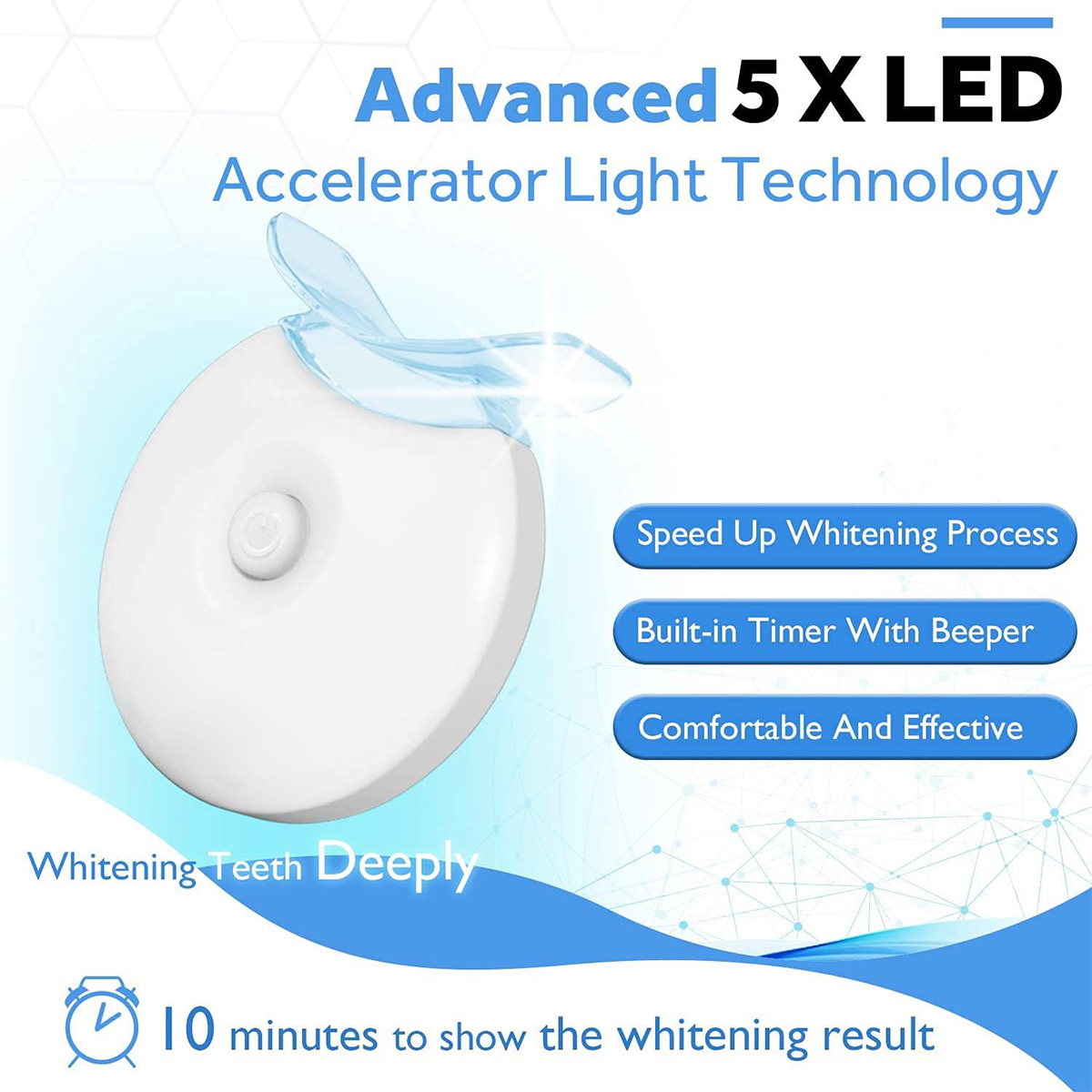 Teeth Whitening Kit - 5X LED L - đánh giá và giá Teeth Whitening From Home