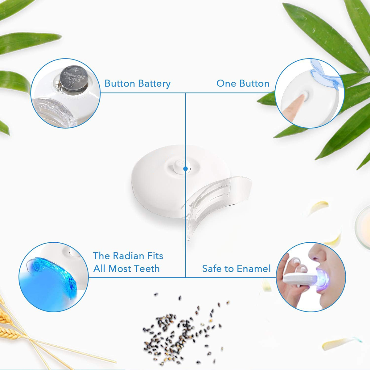Teeth Whitening Kit - 5X LED L - đánh giá và giá Teeth Whitening From Home
