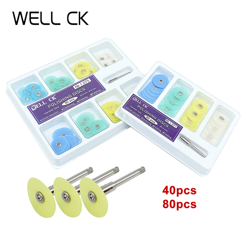 WELL CK 40/80Pcs Dental Polish - đánh giá và giá Teeth Whitening Kit Professional