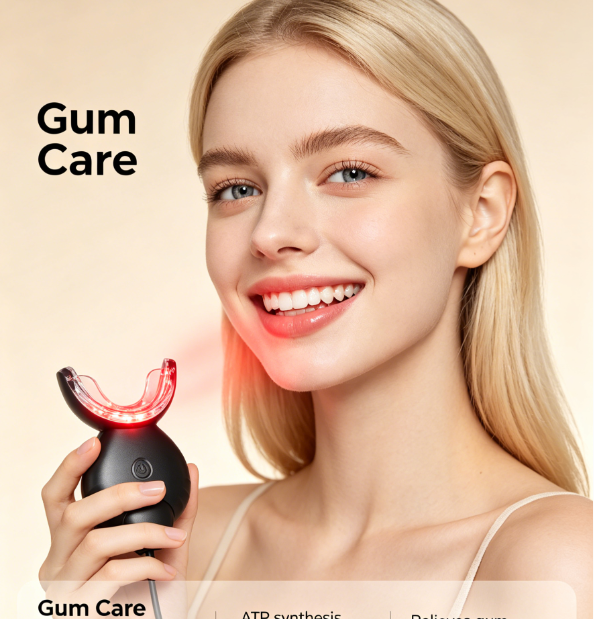 Blue LED Light Teeth Whitening - đánh giá và giá Teeth Whitening Home Kit