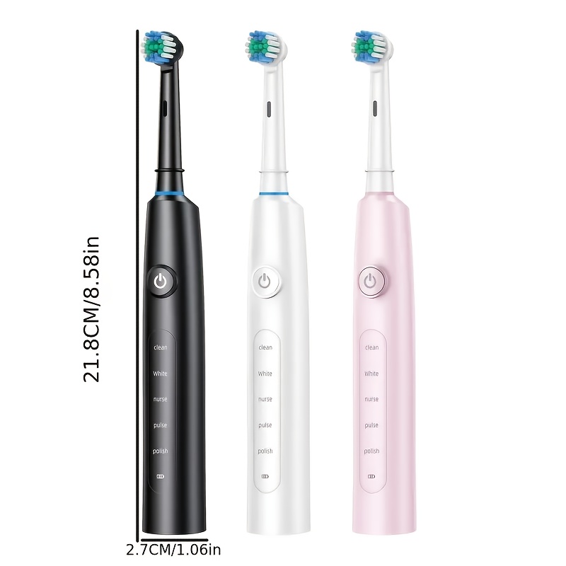 Electric Rotating Toothbrush D - đánh giá và giá Teeth Whitening Gel Refills