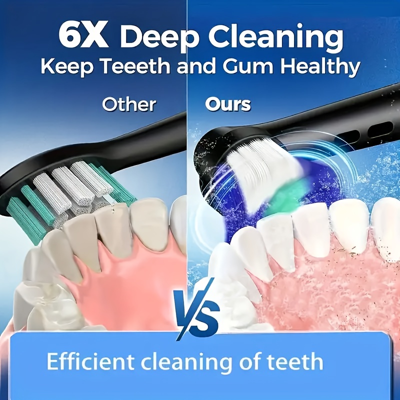 Electric Rotating Toothbrush D - đánh giá và giá Teeth Whitening Gel Refills