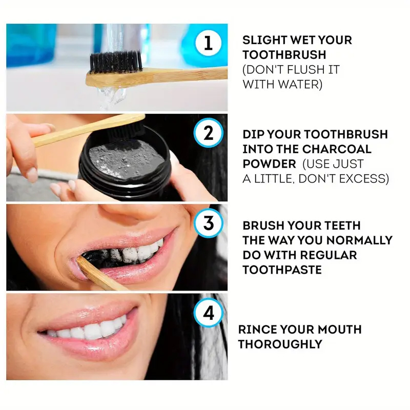 Water Ice Levin 5D Snow Activa - đánh giá và giá Teeth Whitening Charcoal Powder