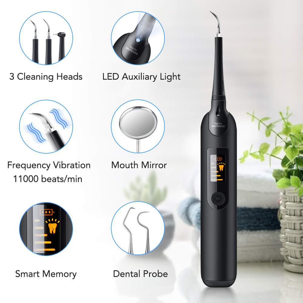 Teeth Tartar Remover Electric  - đánh giá và giá Teeth Whitening Home Kit