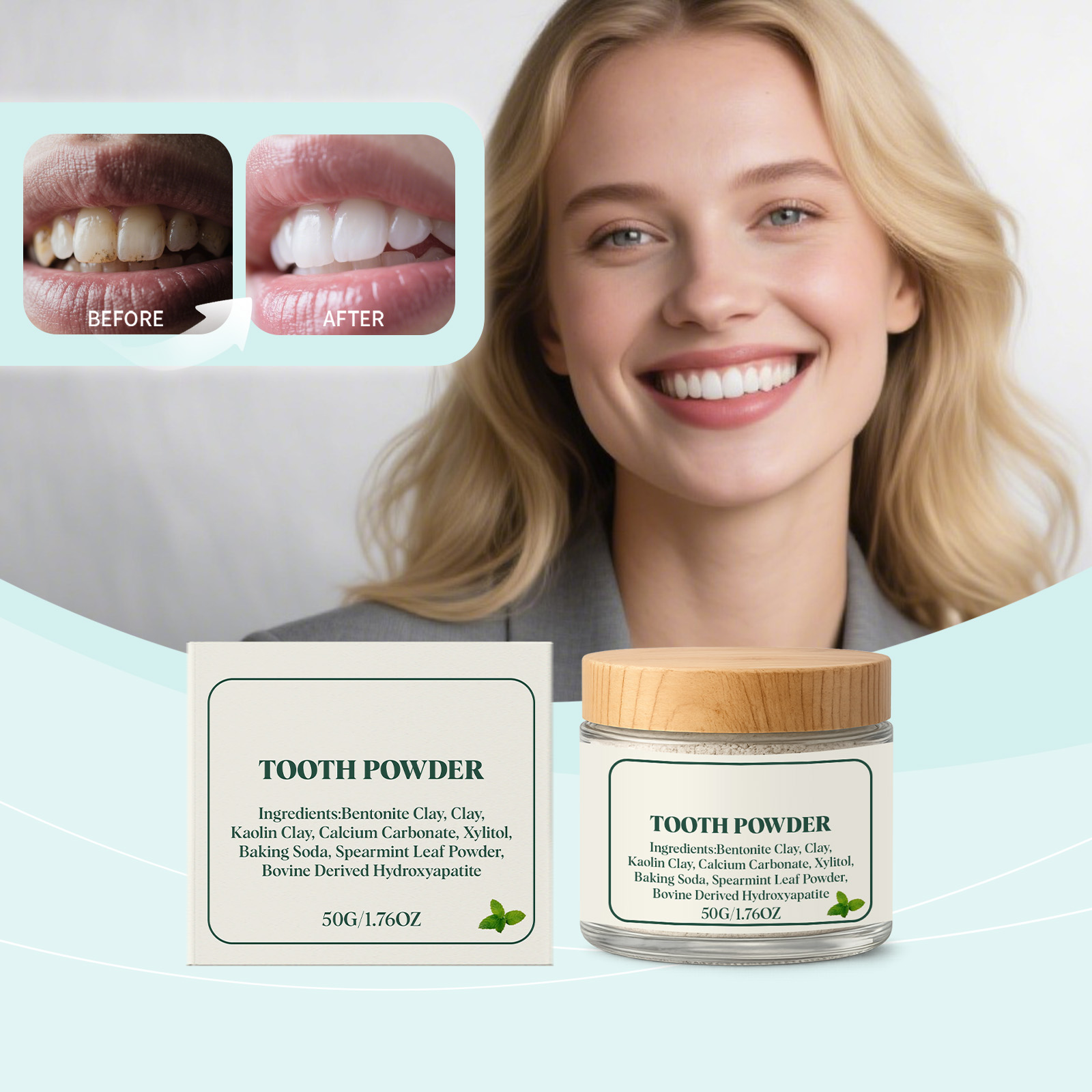 Peppermint stain-removing toot - đánh giá và giá Teeth Whitening Ingredients