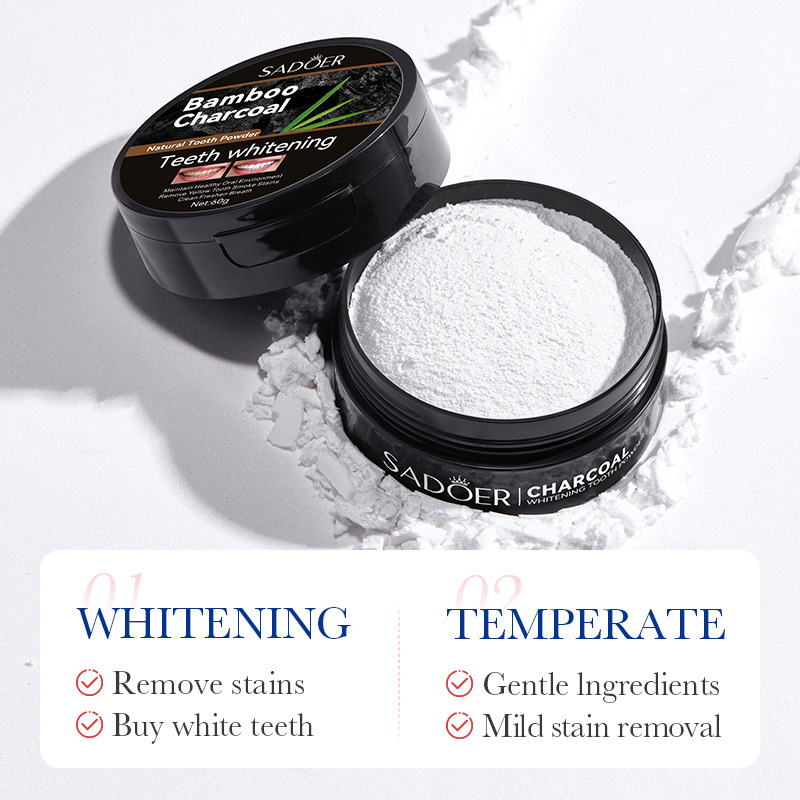 Bamboo Charcoal Activated Char - đánh giá và giá Teeth Whitening Charcoal Powder