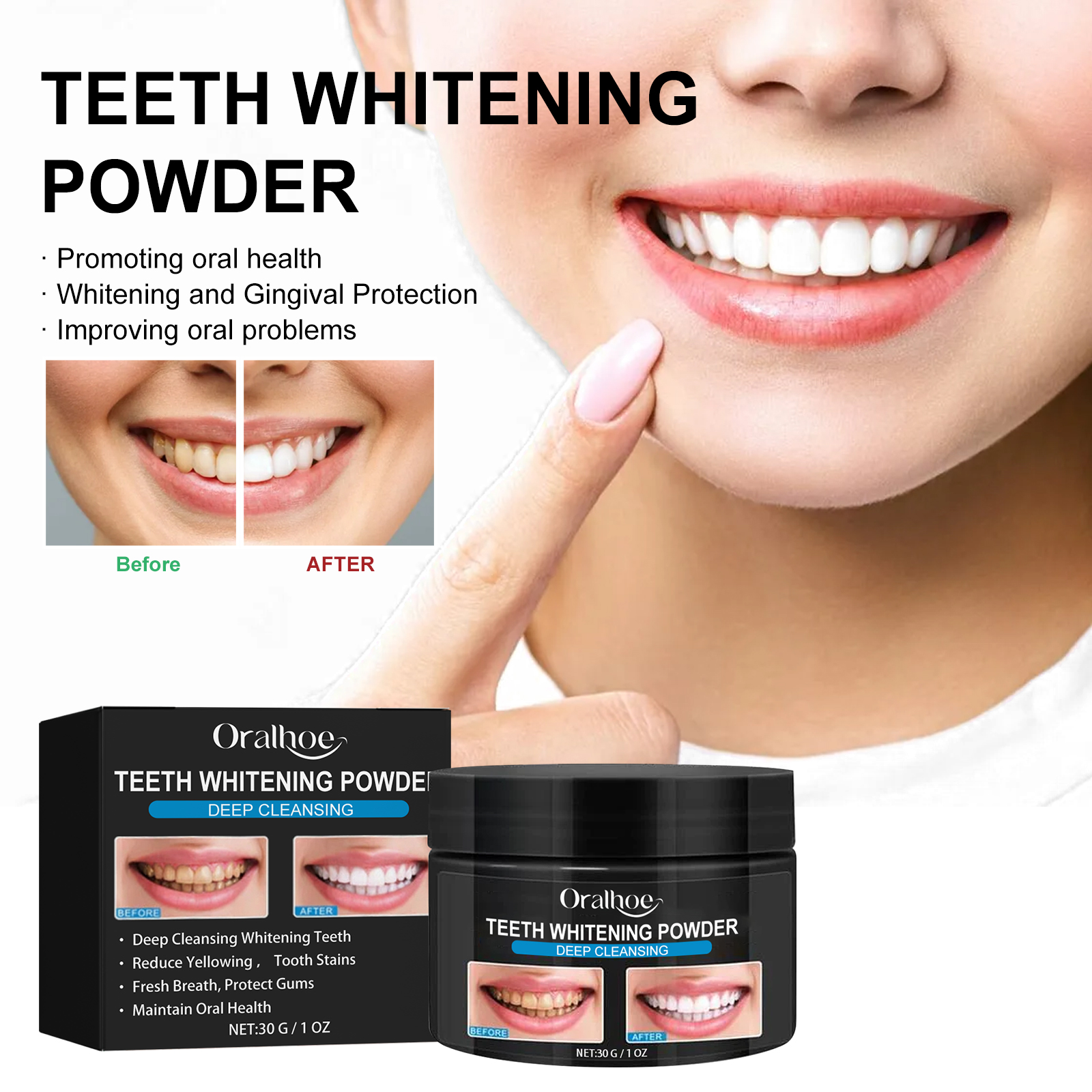Charcoal Whitening Teeth Powde - đánh giá và giá Teeth Whitening Charcoal Powder