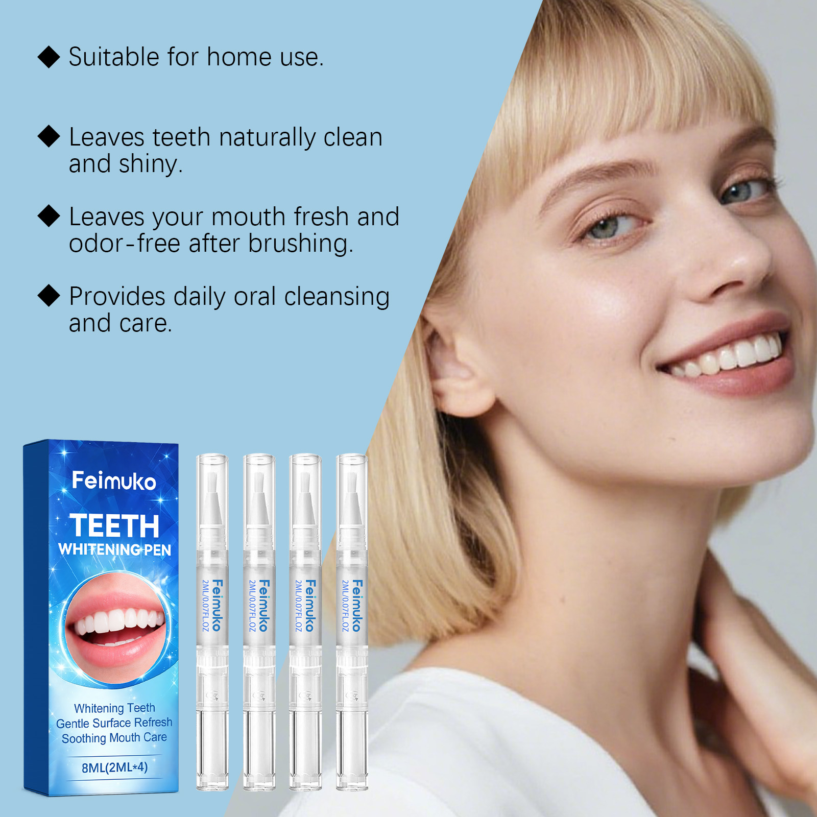 Feimuko 8ml Teeth Gel Pen Gent - đánh giá và giá Teeth Whitening From Home