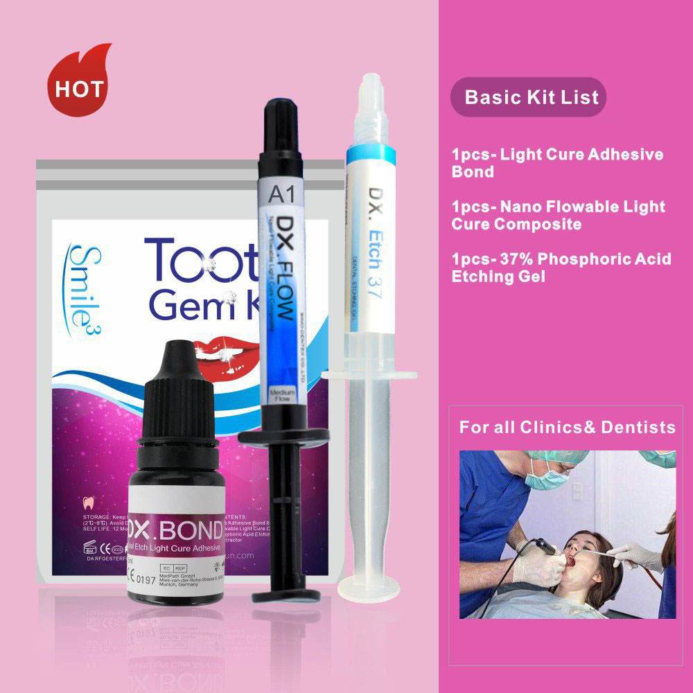 HOT Tooth Gem Kit Teeth Decora - đánh giá và giá Teeth Whitening From Home
