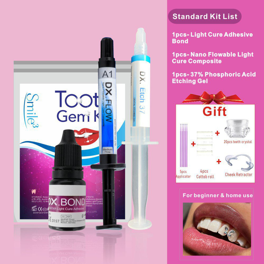 HOT Tooth Gem Kit Teeth Decora - đánh giá và giá Teeth Whitening From Home