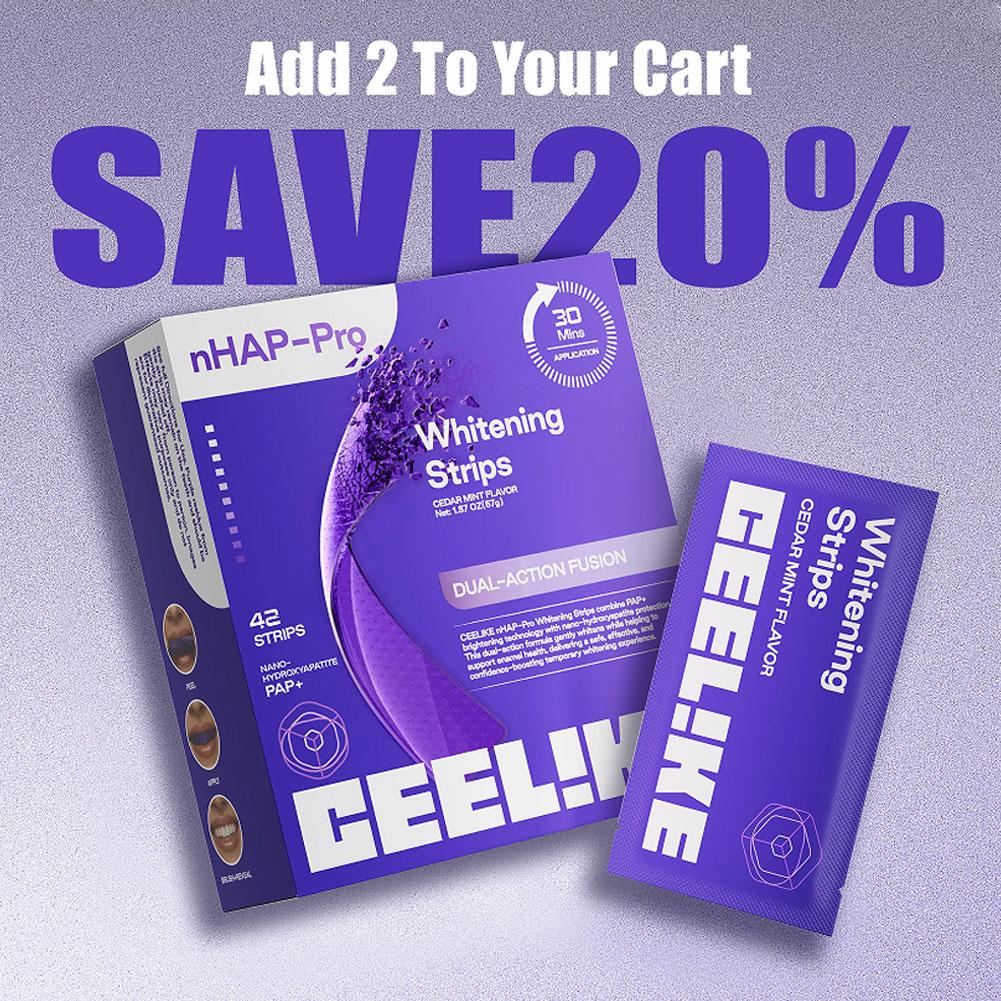 Purple Teeth Whitening Strip N - đánh giá và giá Teeth Whitening Home Kit