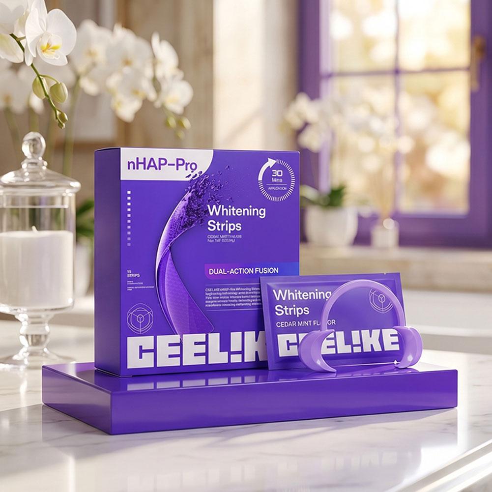 Purple Teeth Whitening Strip N - đánh giá và giá Teeth Whitening Home Kit