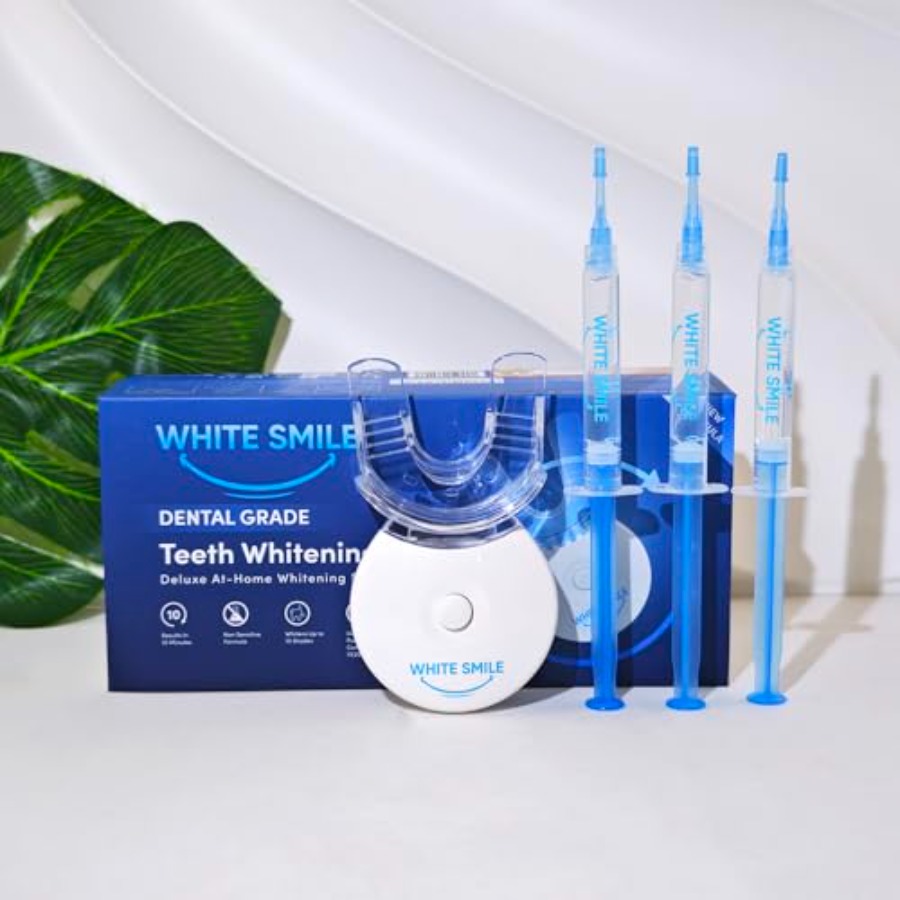 WHITE SMILE Teeth Whitening Ki - đánh giá và giá Teeth Whitening Home Kit