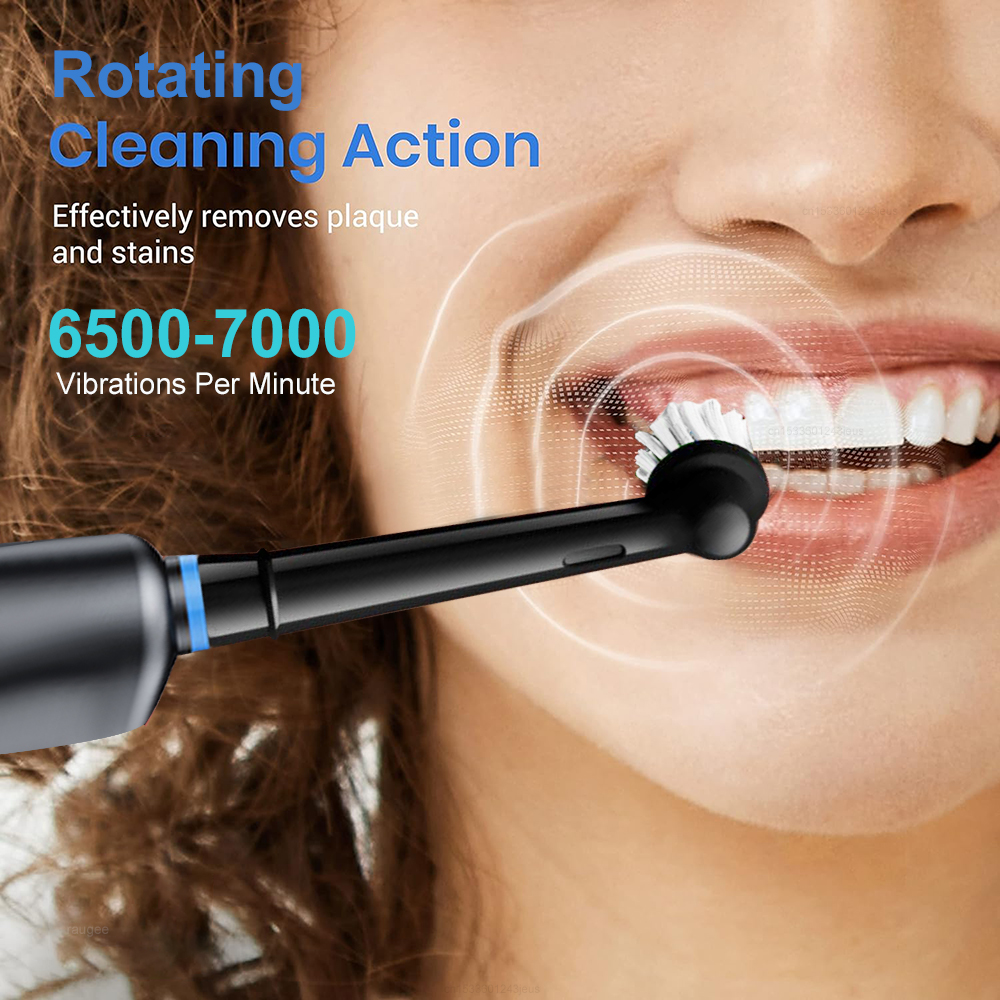 Electric Rotating Toothbrush D - đánh giá và giá Teeth Whitening Gel Refills