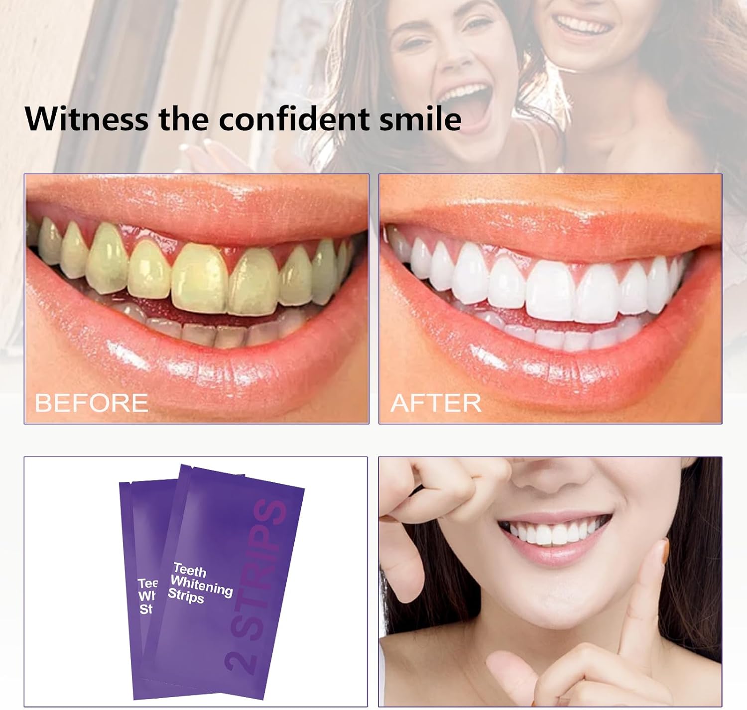 14/28 Strips Purple Teeth Whit - đánh giá và giá Teeth Whitening Gel Refills