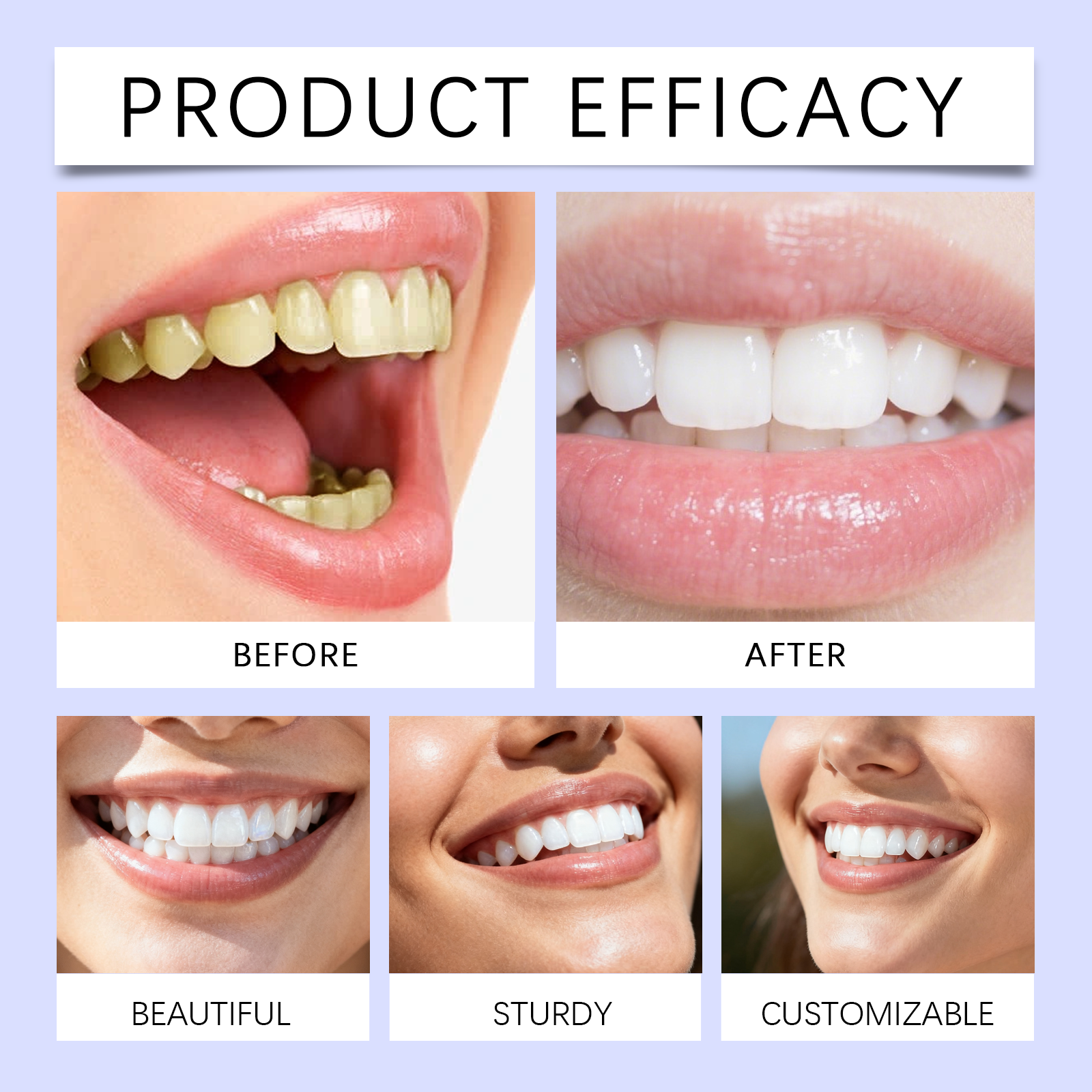 Purple Teeth Whitening Strips  - đánh giá và giá Teeth Whitening Gel Refills