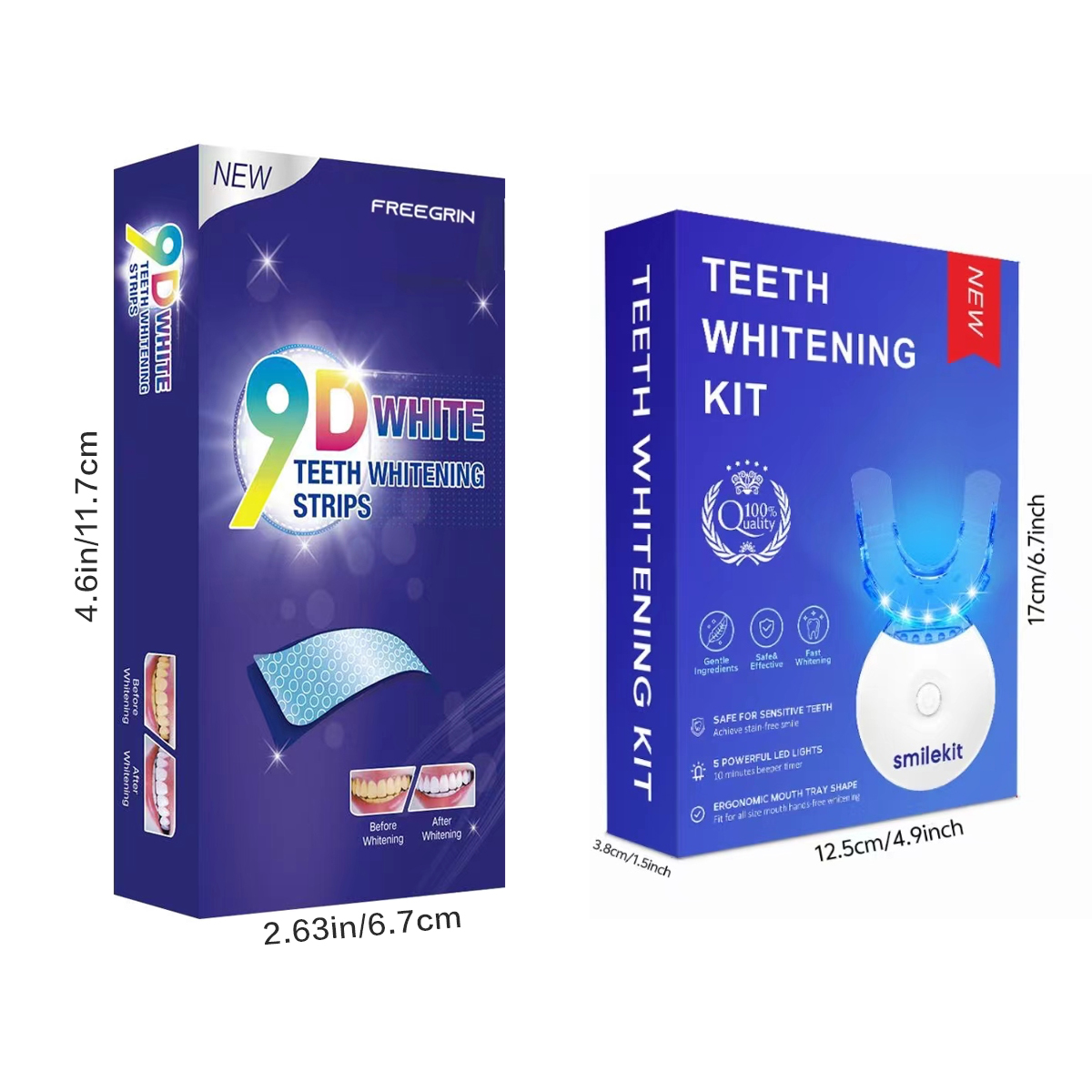 Teeth Whitening Kit - 5X LED L - đánh giá và giá Teeth Whitening Home Kit