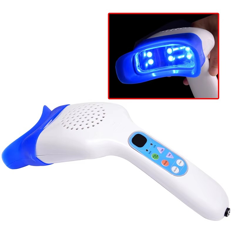 Portable teeth whitening lamp, - đánh giá và giá Teeth Whitening Bleach