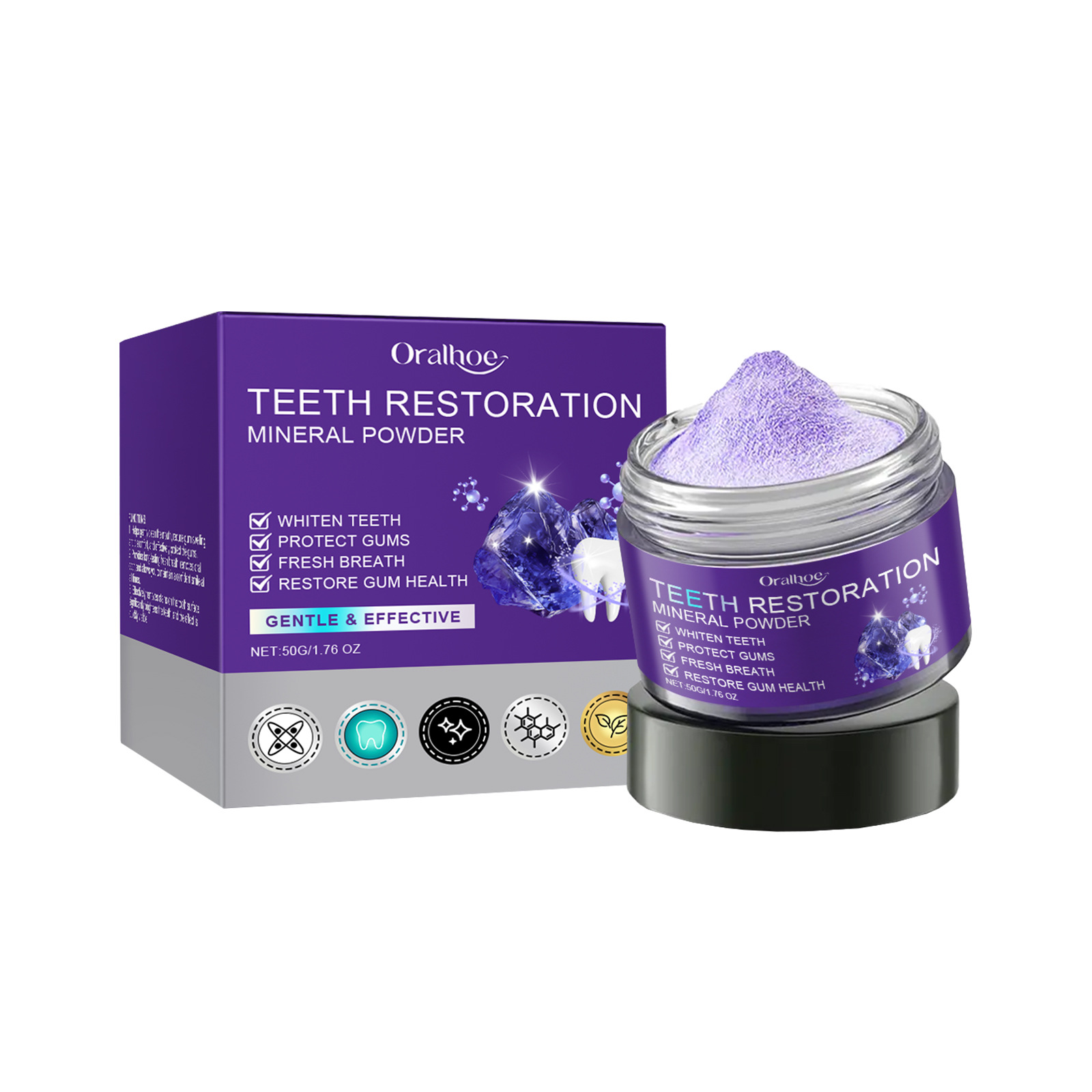 Teeth Restoration Mineral Powd - đánh giá và giá Teeth Whitening Ingredients