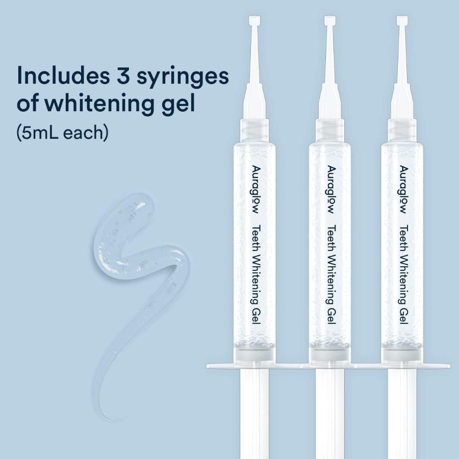 Auraglow 44 Teeth Whitening Ge - đánh giá và giá Teeth Whitening Gel Refills