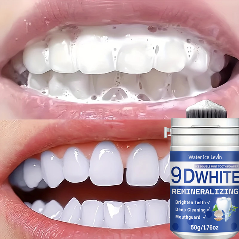 9D White Remineralizing Tooth  - đánh giá và giá Teeth Whitening Charcoal Powder
