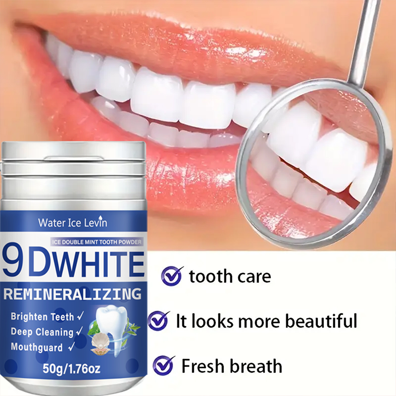 9D White Remineralizing Tooth  - đánh giá và giá Teeth Whitening Charcoal Powder