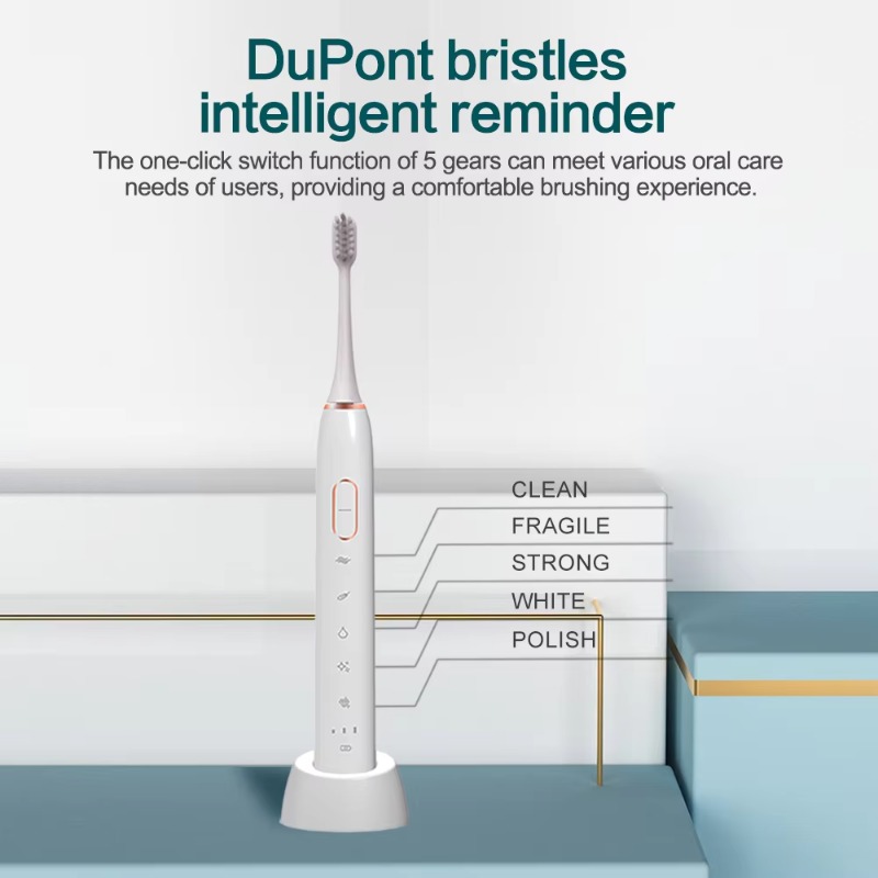 Sonic Electric Toothbrush with - đánh giá và giá Teeth Whitening From Home