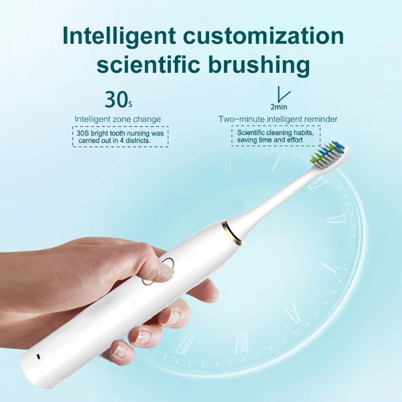 Sonic Electric Toothbrush with - đánh giá và giá Teeth Whitening From Home