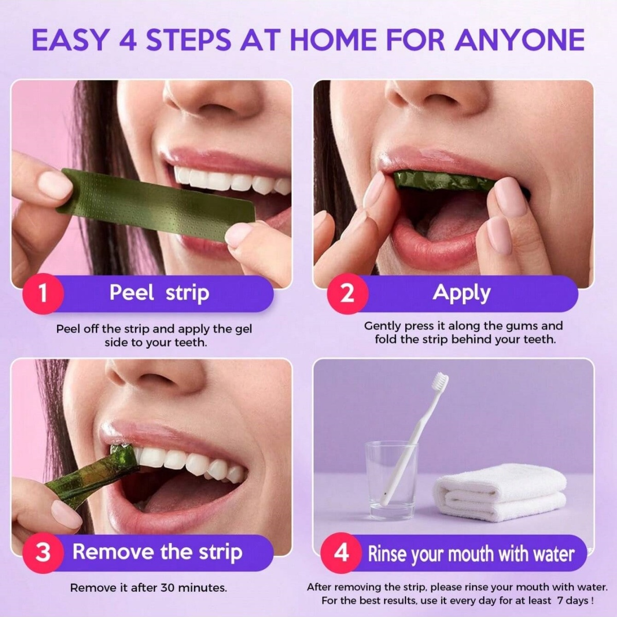 Deluxe Whitening Teeth Sticker - đánh giá và giá Teeth Whitening Gel Refills
