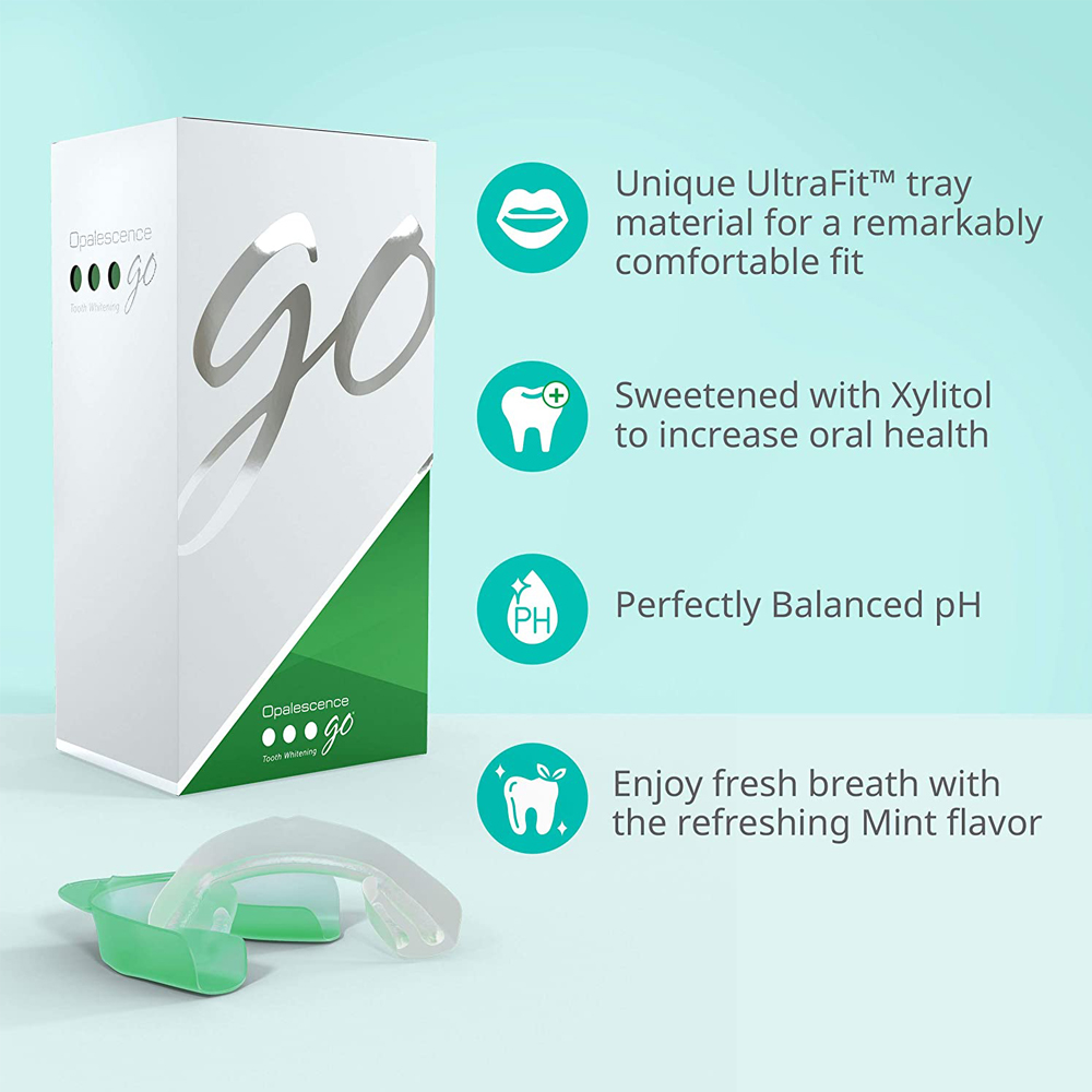 Opalescence Go Teeth Whitening - đánh giá và giá Teeth Whitening Home Kit