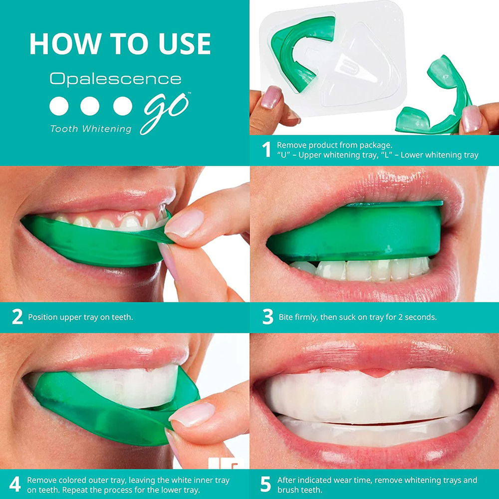 Opalescence Go Teeth Whitening - đánh giá và giá Teeth Whitening Home Kit