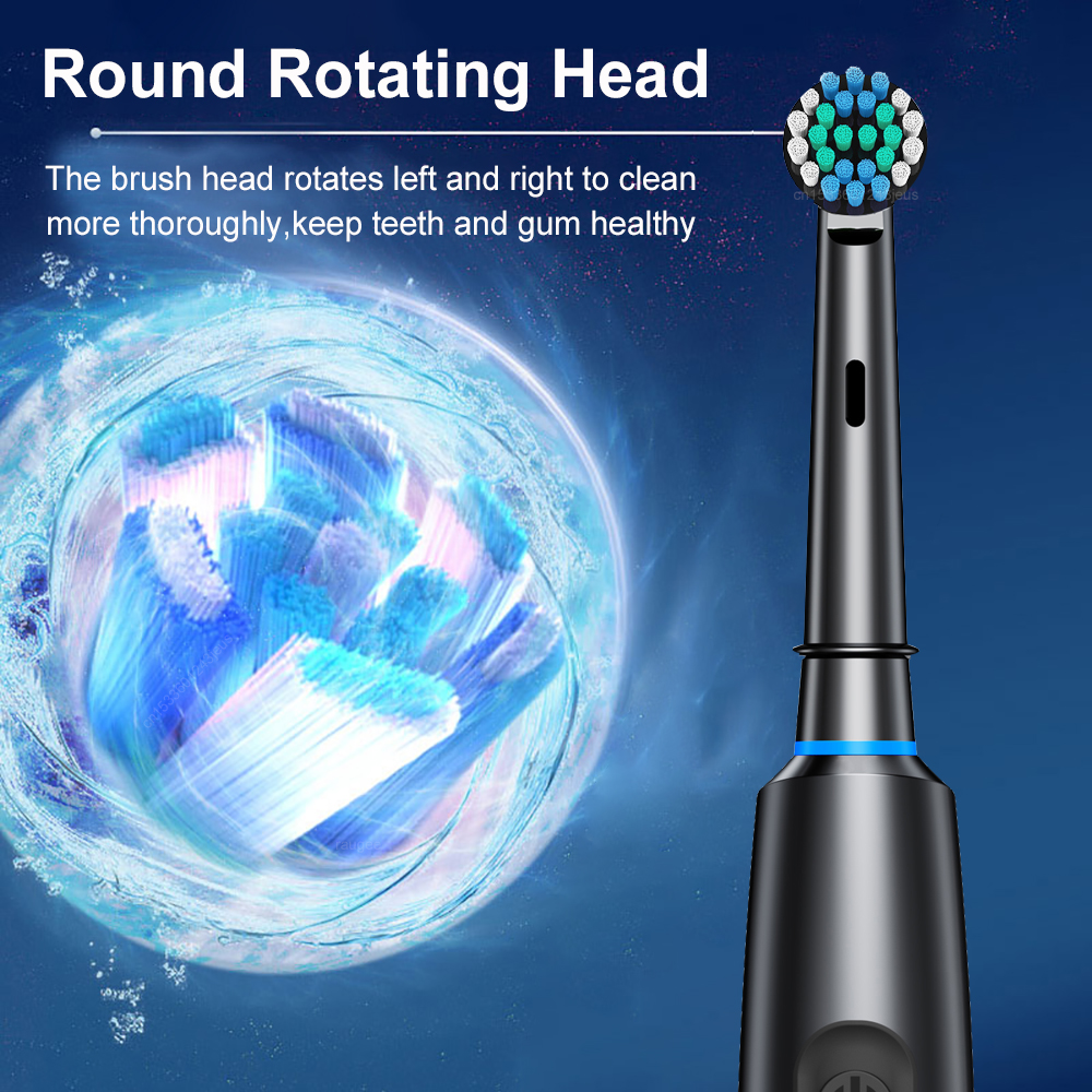 Electric Toothbrush Rotating D - đánh giá và giá Teeth Whitening Gel Refills