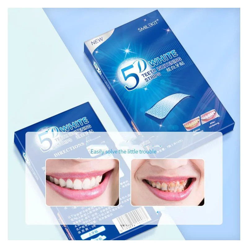 5D Teeth Whitening Stickers Mi - đánh giá và giá Teeth Whitening Gel Refills