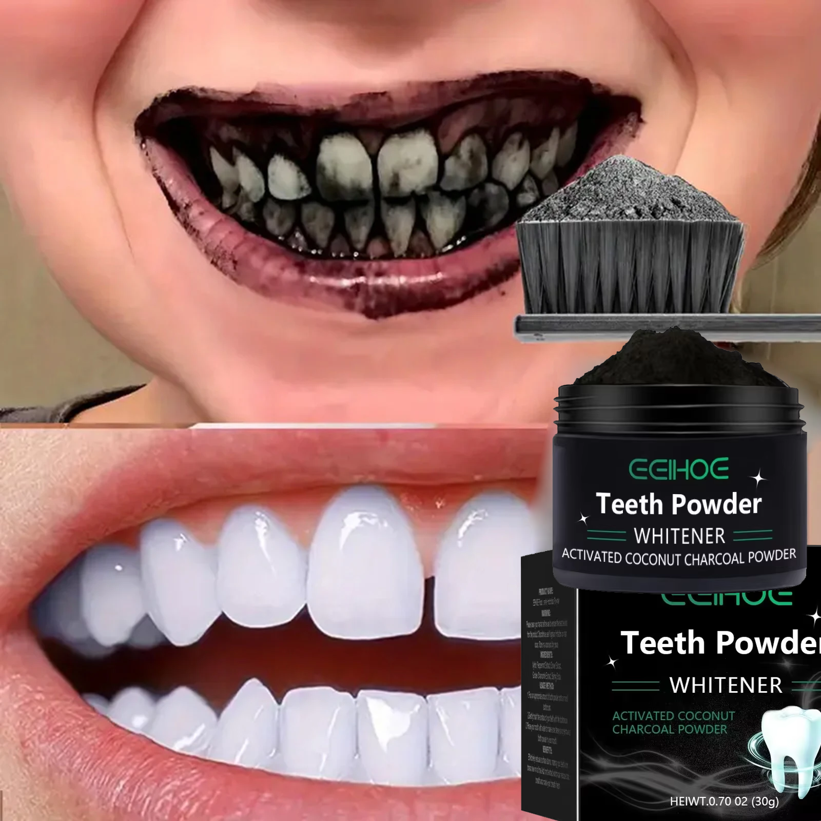 Teeth Brightening Whitening Po - đánh giá và giá Teeth Whitening Ingredients