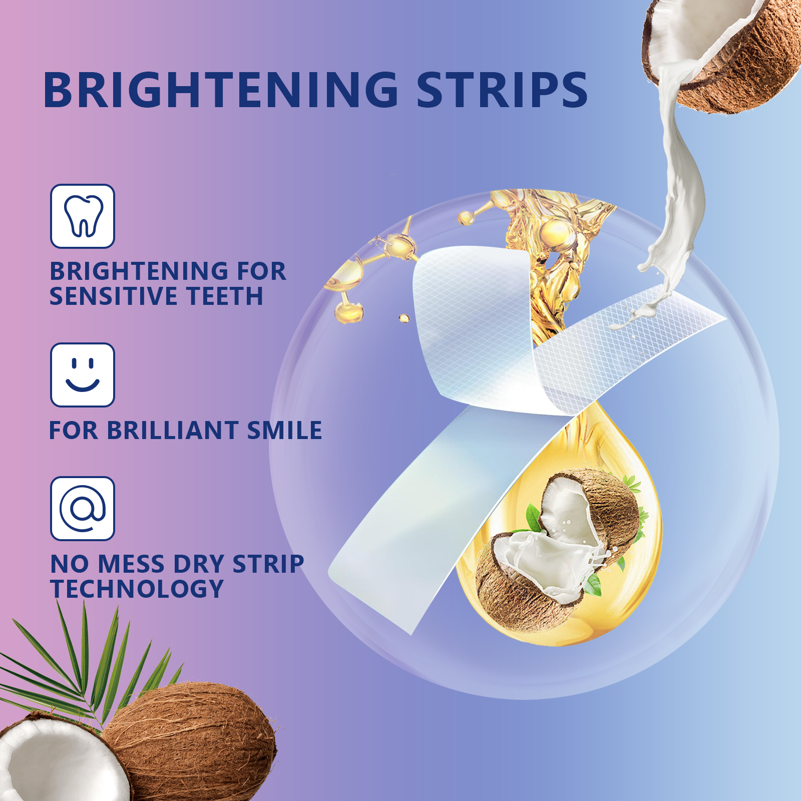 Teeth Whitening Strips 14pcs C - đánh giá và giá Teeth Whitening Bleach